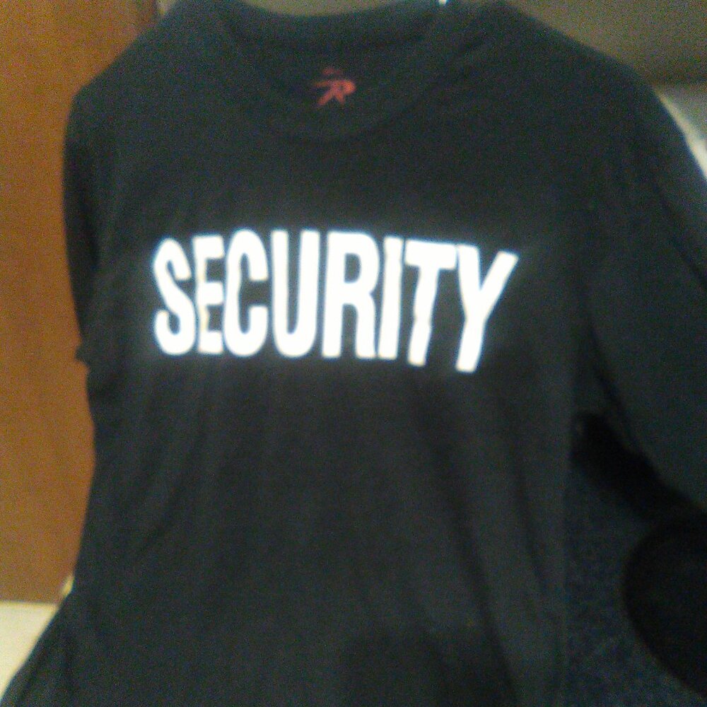 SECURITY long sleeve tee shirt